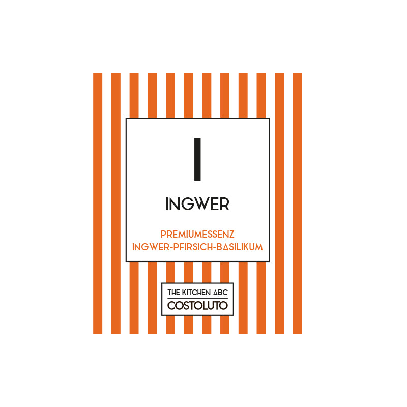 Ingwer Premiumessenz Ingwer-Pfirsich-Basilkum / 500ml
